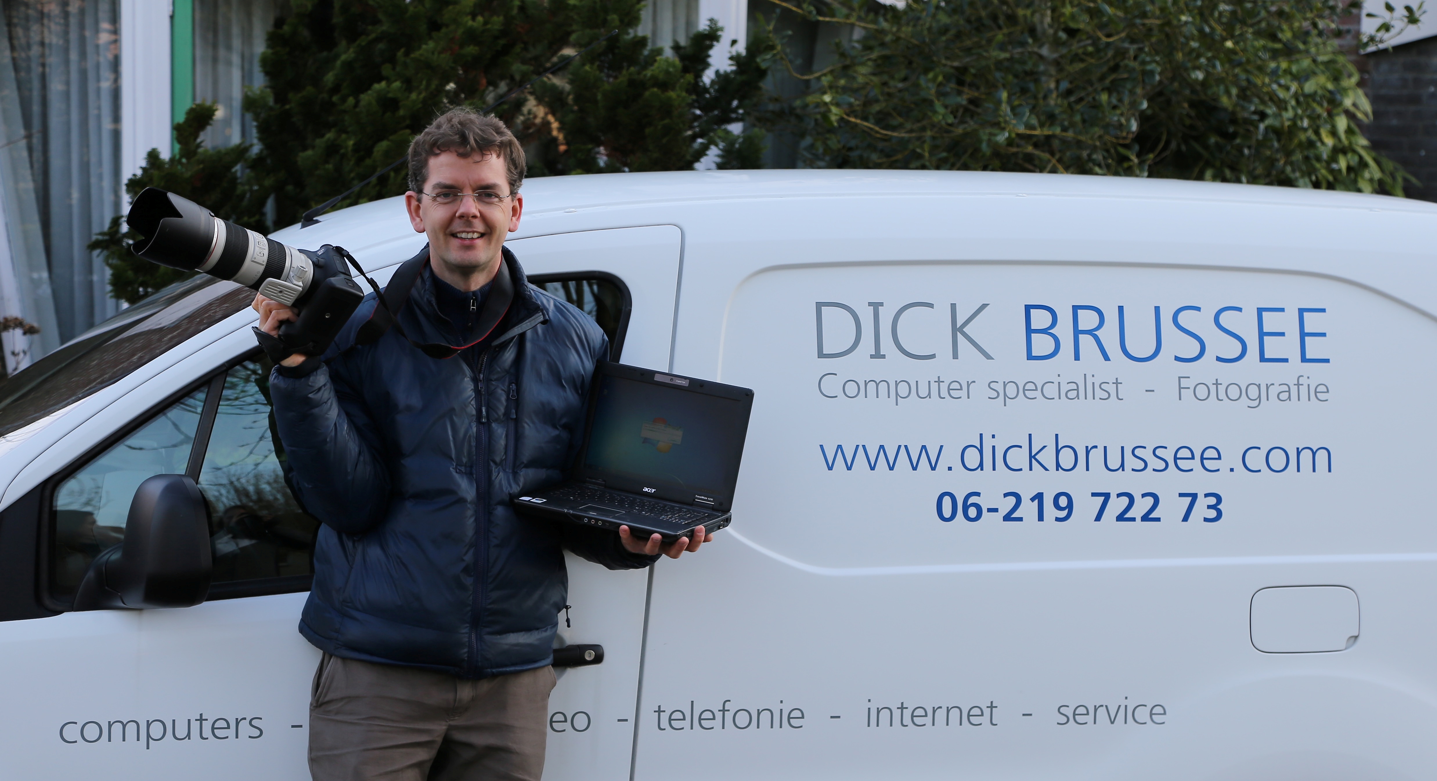 Dick Brussee Foto en Computerspecialist, intr